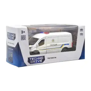 Автомодель - FORD TRANSIT VAN ПОЛІЦІЯ TechnoDrive (250343U)