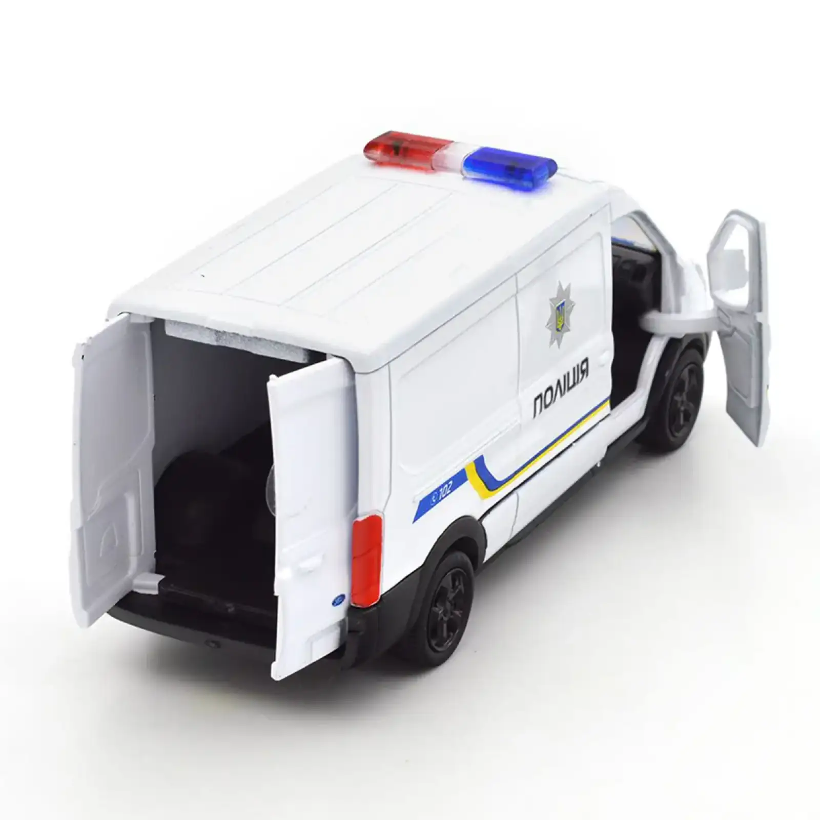 Автомодель - FORD TRANSIT VAN ПОЛІЦІЯ TechnoDrive (250343U)