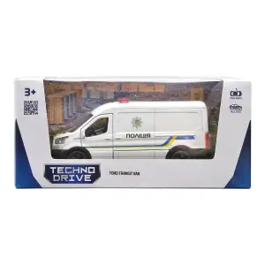 Автомодель - FORD TRANSIT VAN ПОЛІЦІЯ TechnoDrive (250343U)