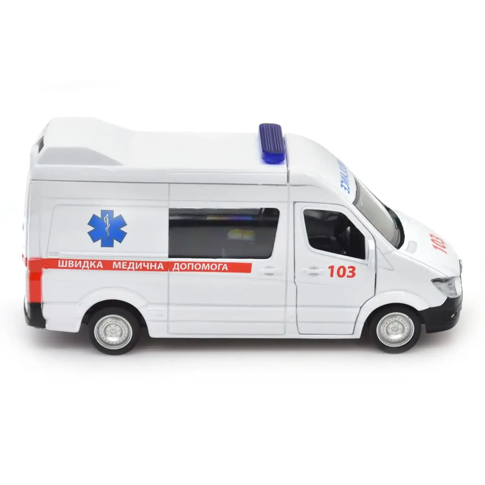 Автомодель MERCEDES BENZ SPRINTER СКОРАЯ ПОМОЩЬ TechnoDrive (250344U)