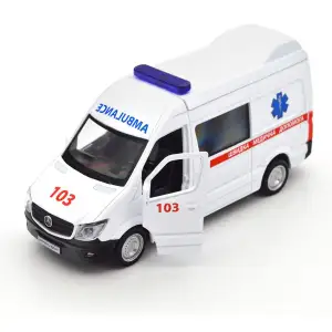 Автомодель MERCEDES BENZ SPRINTER СКОРАЯ ПОМОЩЬ TechnoDrive (250344U)