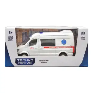 Автомодель MERCEDES BENZ SPRINTER СКОРАЯ ПОМОЩЬ TechnoDrive (250344U)