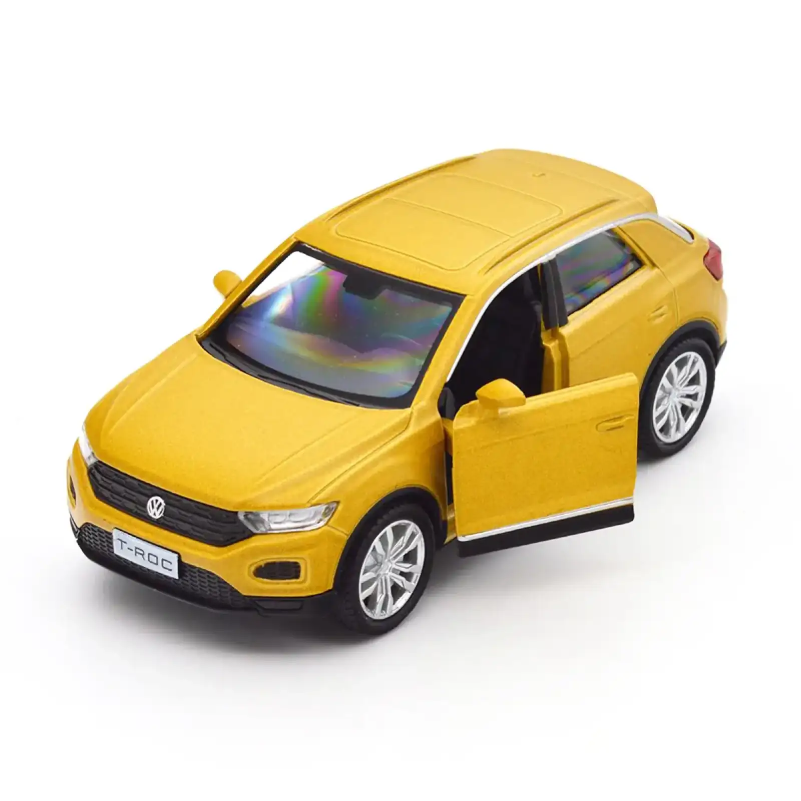 Автомодель - VOLKSWAGEN T-ROC 2017 (золотий) TechnoDrive (250345U)