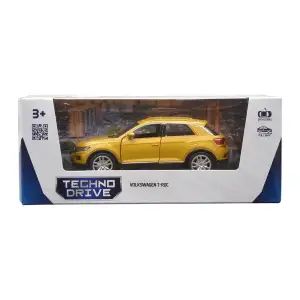 Автомодель - VOLKSWAGEN T-ROC 2017 (золотий) TechnoDrive (250345U)