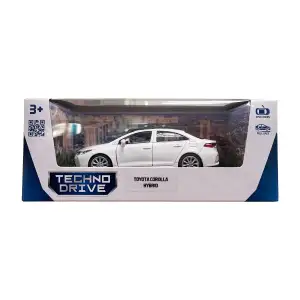 Автомодель – TOYOTA COROLLA HYBRID (білий) TechnoDrive (250358)