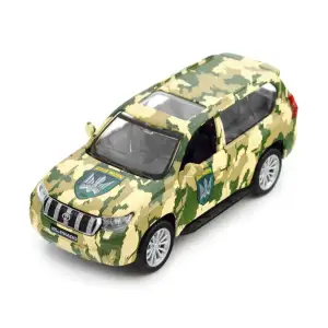 Автомодель серии "Шевроны Героев" - TOYOTA LAND CRUISER PRADO - "ПТИЦЫ МАДЬЯРА" TechnoDrive (250363M)
