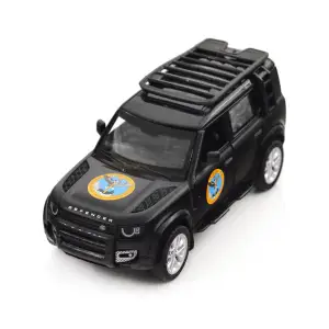 Автомодель серии "Шевроны Героев" - LAND ROVER DEFENDER 110 - "ГУР МО" TechnoDrive (250364M)