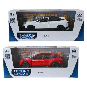 Автомодель BMW iX (красный, белый) TechnoDrive (250380W)