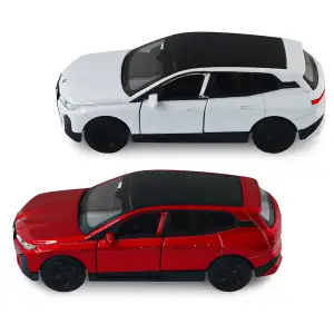 Автомодель BMW iX (красный, белый) TechnoDrive (250380W)