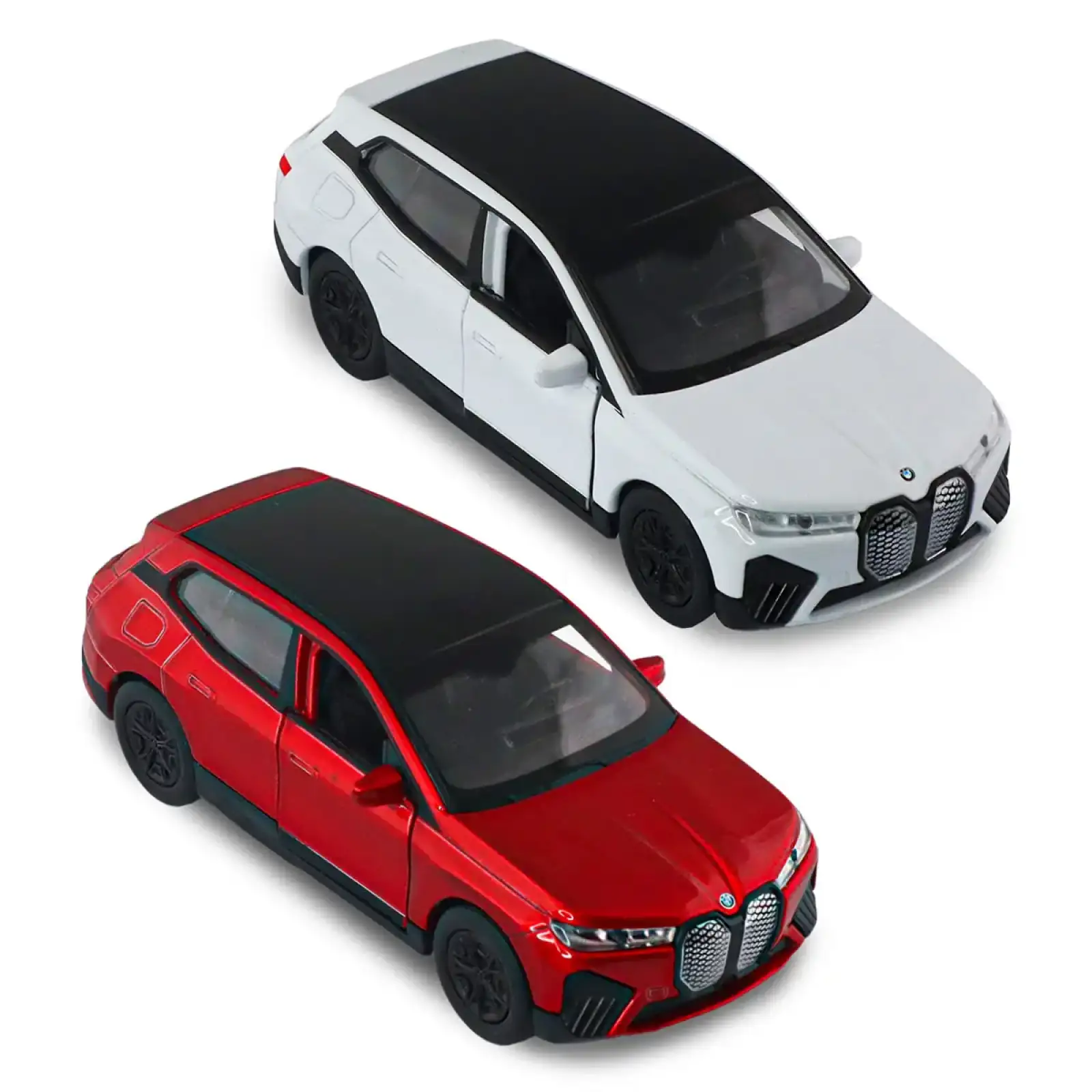 Автомодель BMW iX (красный, белый) TechnoDrive (250380W)