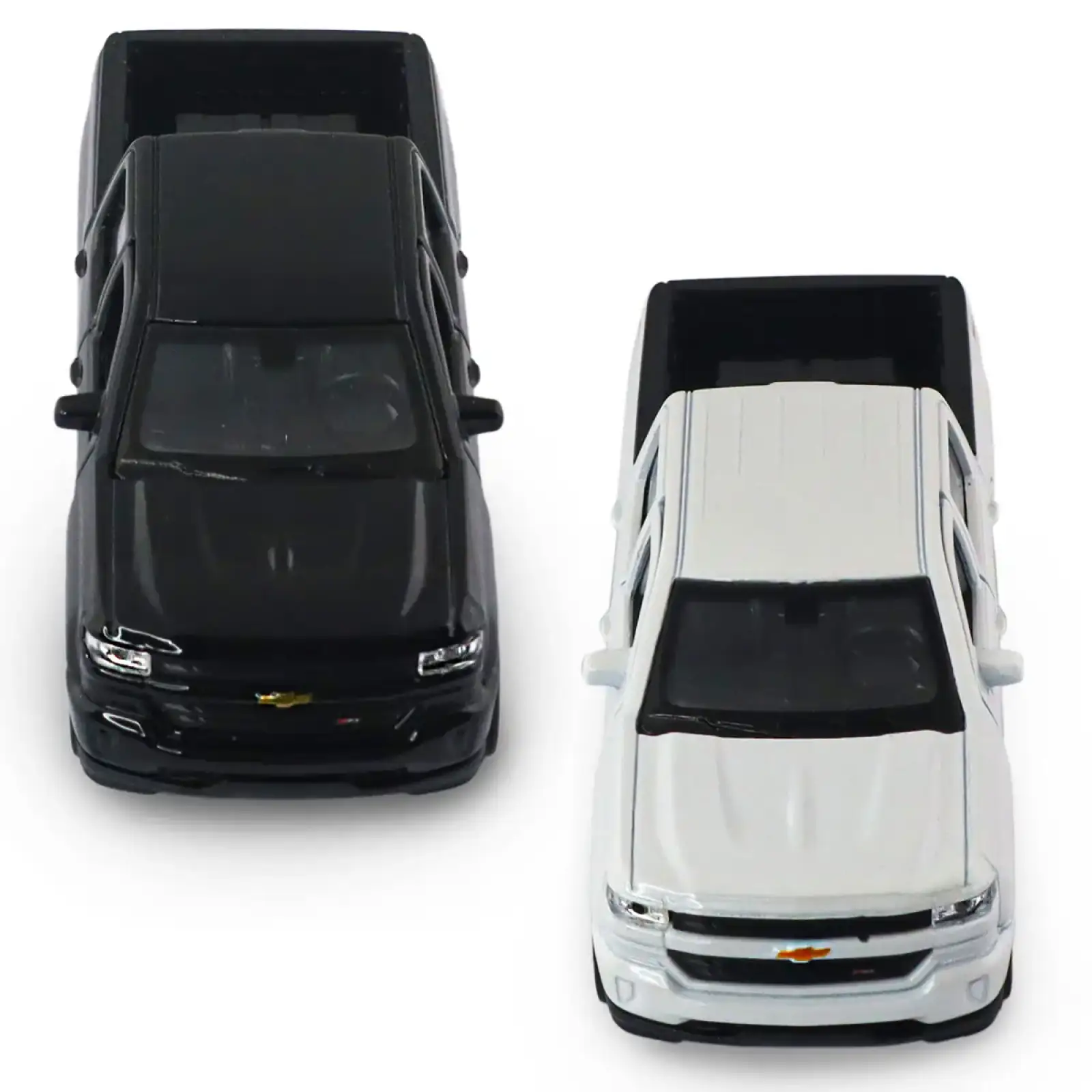 Автомодель CHEVROLET SILVERADO 2017 (перламутрово-белый, черный) TechnoDrive (250381W)