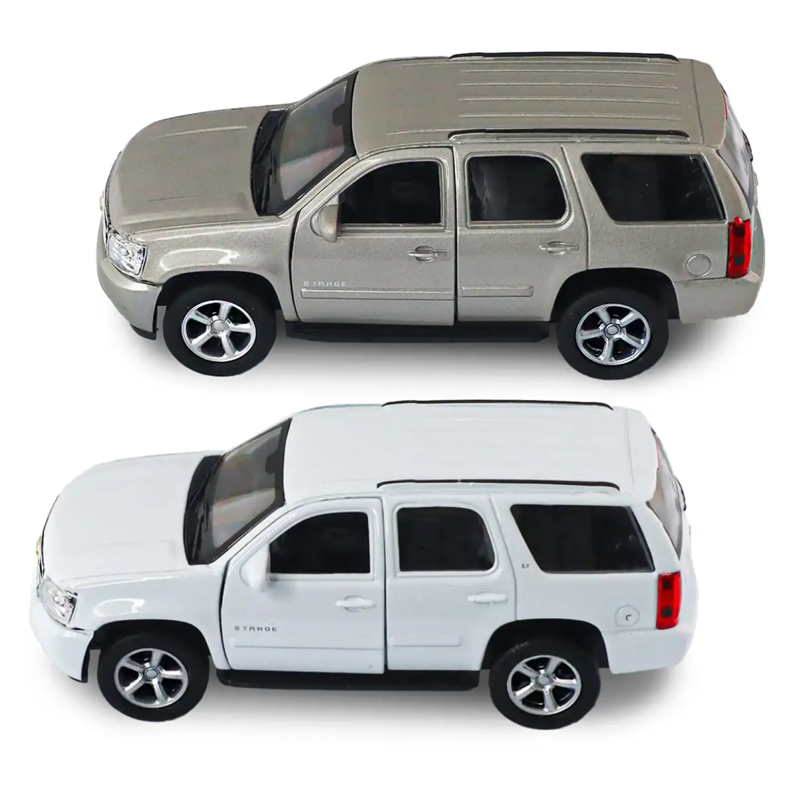 Автомодель CHEVROLET TAHOE 2008 (белый, серый) TechnoDrive (250382W)