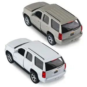 Автомодель CHEVROLET TAHOE 2008 (белый, серый) TechnoDrive (250382W)