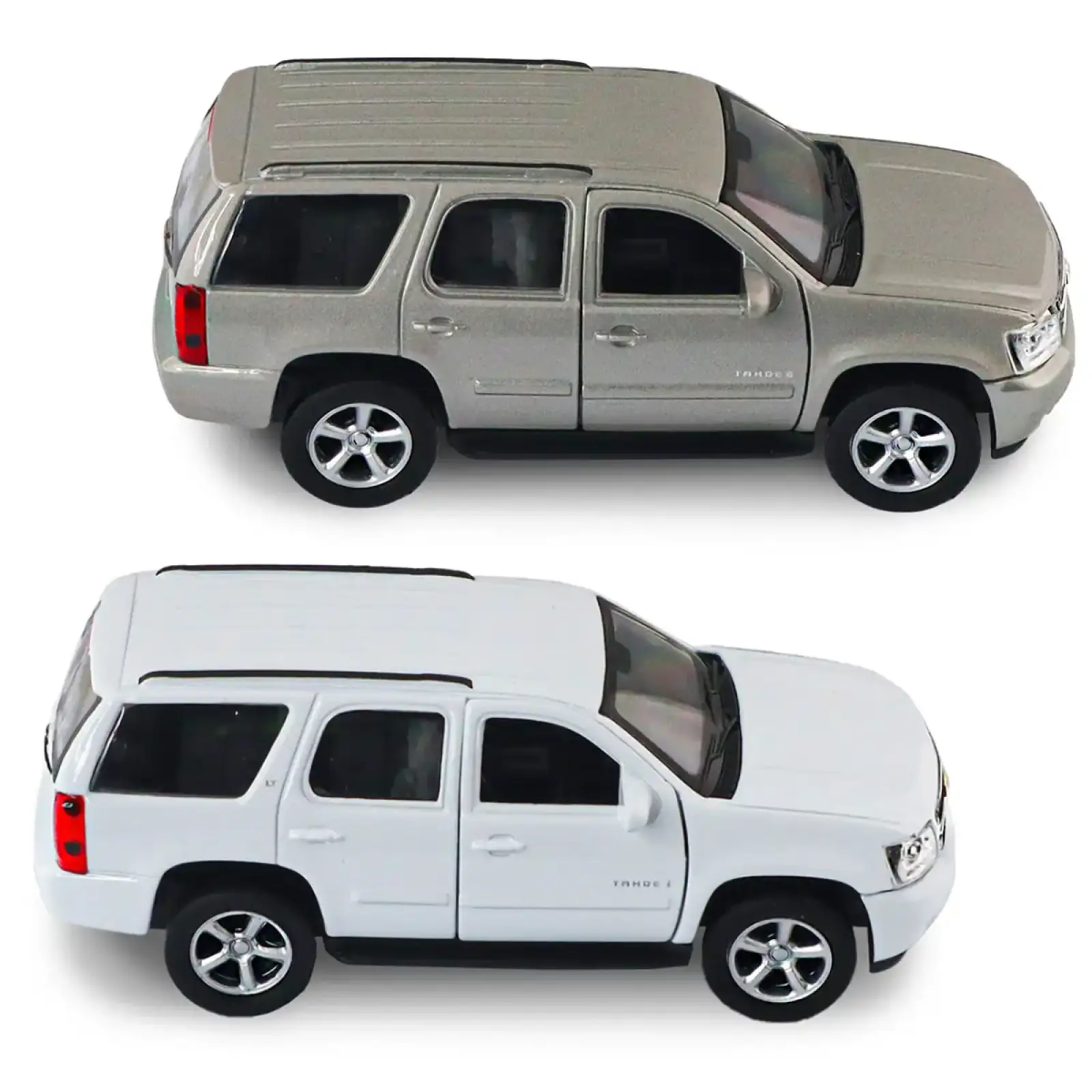 Автомодель CHEVROLET TAHOE 2008 (белый, серый) TechnoDrive (250382W)