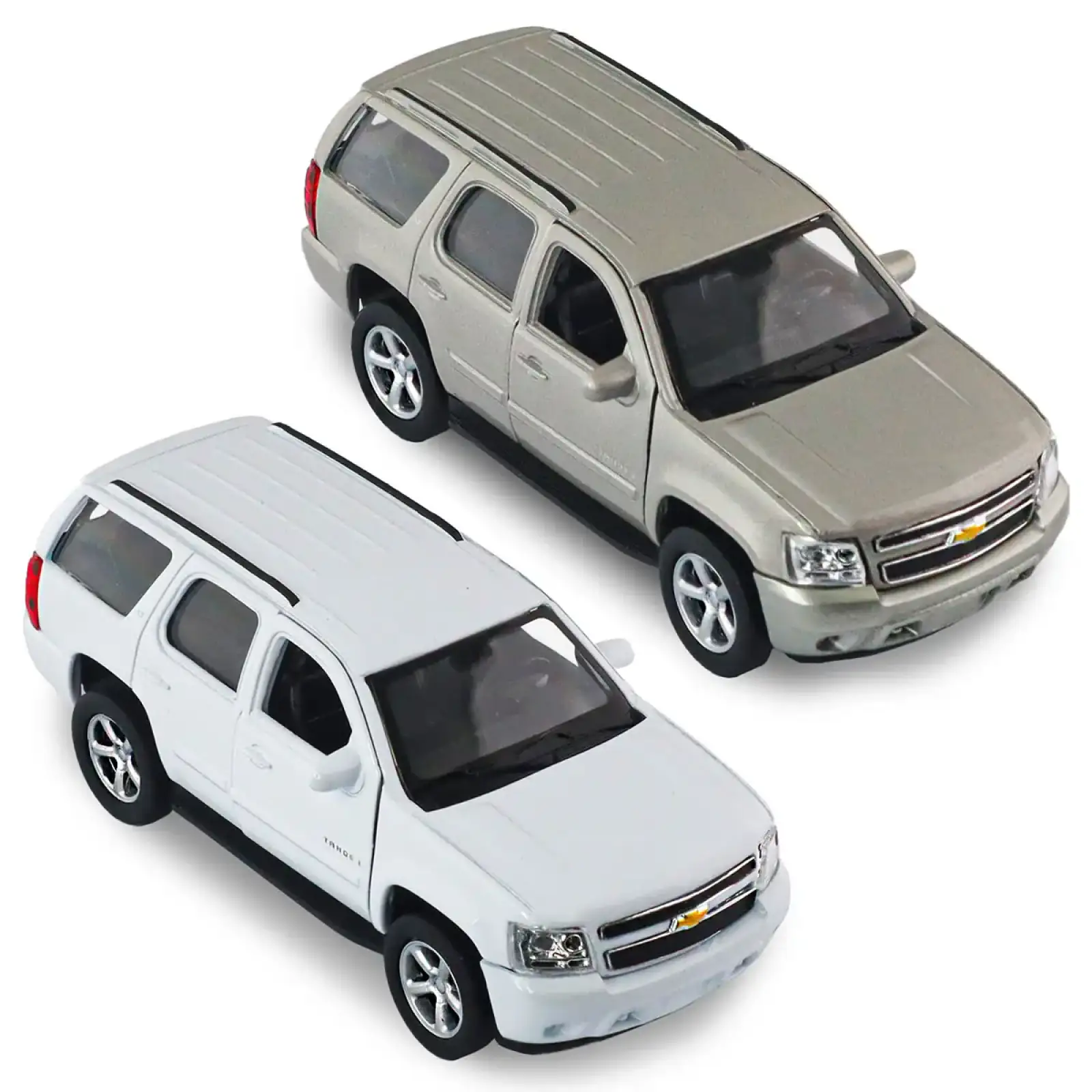 Автомодель CHEVROLET TAHOE 2008 (белый, серый) TechnoDrive (250382W)