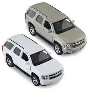 Автомодель CHEVROLET TAHOE 2008 (белый, серый) TechnoDrive (250382W)
