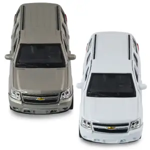 Автомодель CHEVROLET TAHOE 2008 (белый, серый) TechnoDrive (250382W)