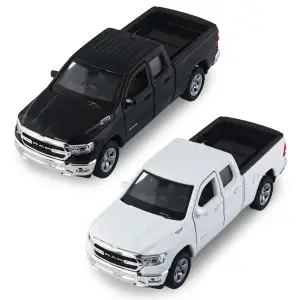 Автомодель - RAM 1500 2019 (білий, чорний) TechnoDrive (250385W)