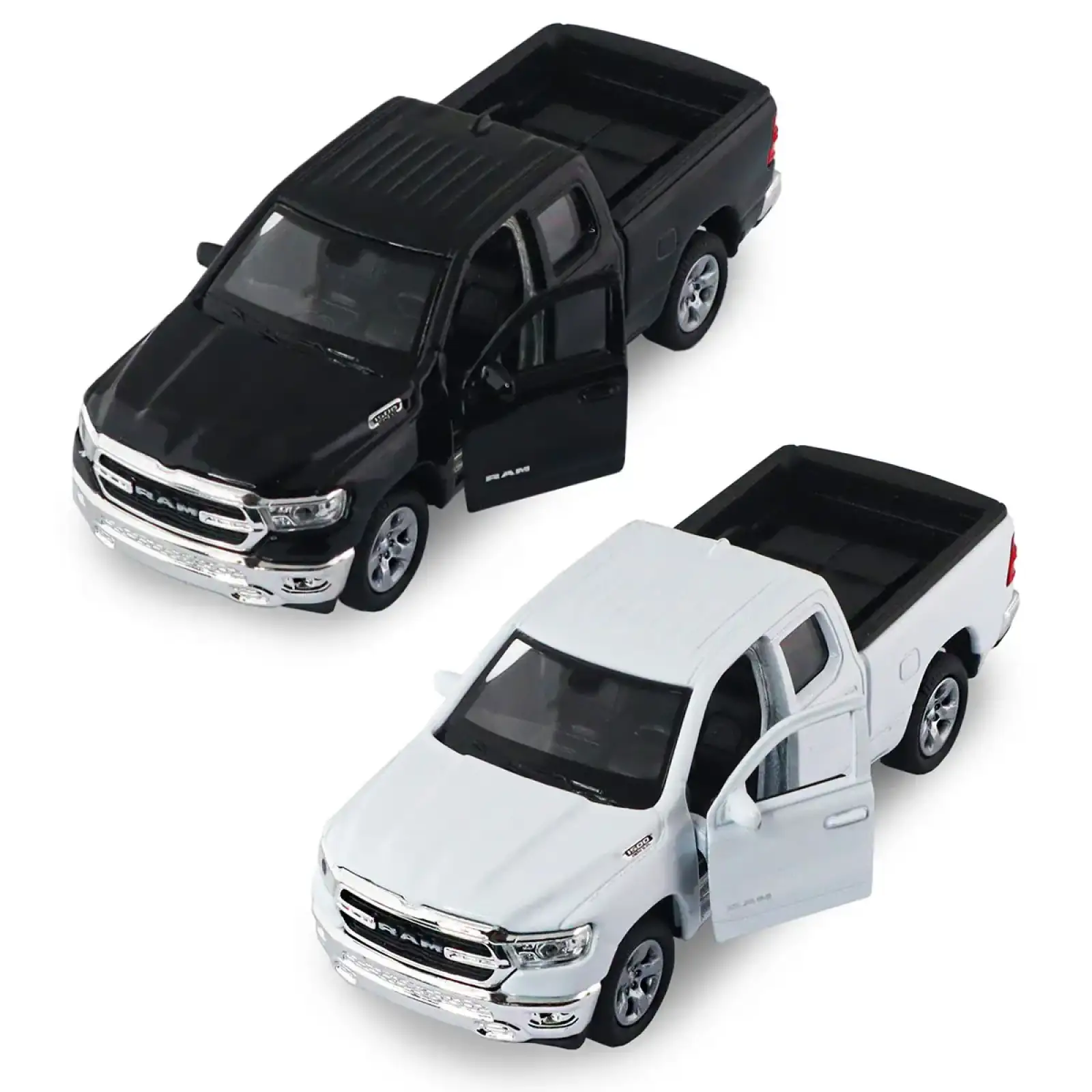 Автомодель - RAM 1500 2019 (білий, чорний) TechnoDrive (250385W)