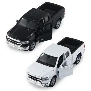 Автомодель - RAM 1500 2019 (білий, чорний) TechnoDrive (250385W)