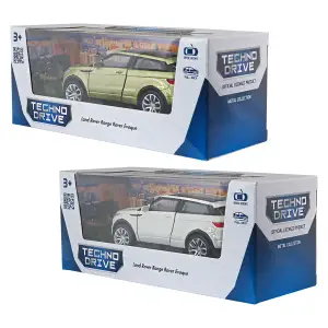 Автомодель LAND ROVER RANGE ROVER EVOQUE (белый, зеленый) TechnoDrive (250388W)