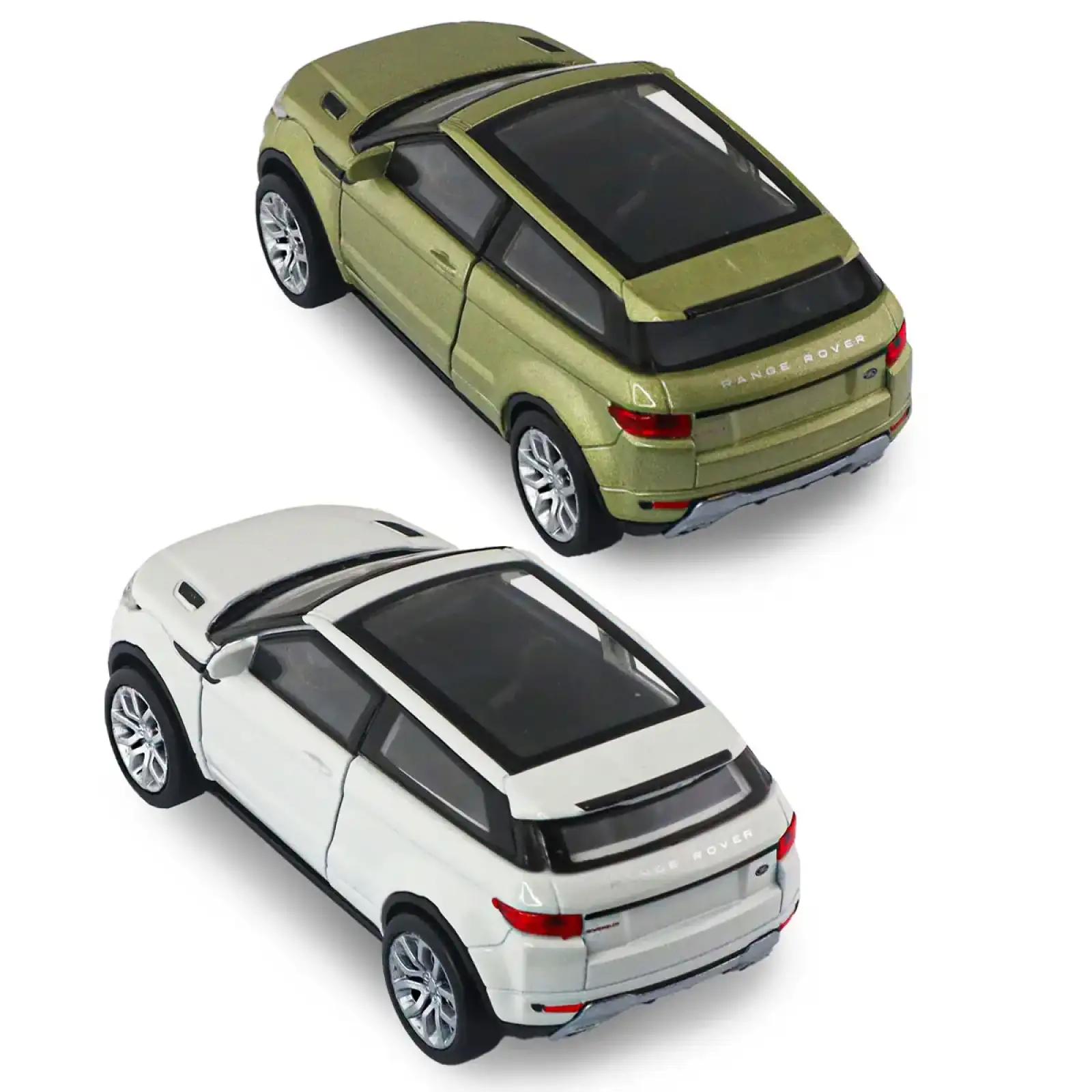 Автомодель LAND ROVER RANGE ROVER EVOQUE (белый, зеленый) TechnoDrive (250388W)