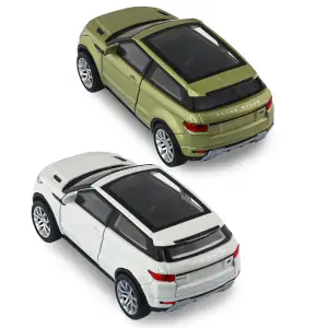 Автомодель LAND ROVER RANGE ROVER EVOQUE (белый, зеленый) TechnoDrive (250388W)
