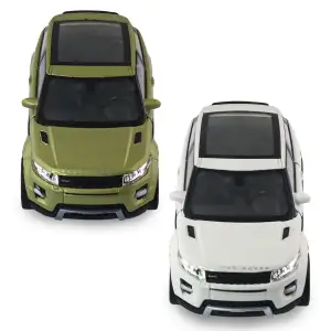 Автомодель LAND ROVER RANGE ROVER EVOQUE (белый, зеленый) TechnoDrive (250388W)