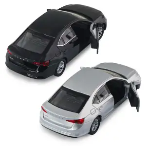 Автомодель - SKODA OCTAVIA (черный, серебристый) TechnoDrive (250389W)