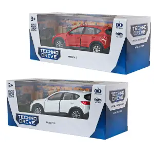 Автомодель – MAZDA CX-5 (красный, белый) TechnoDrive (250390W)