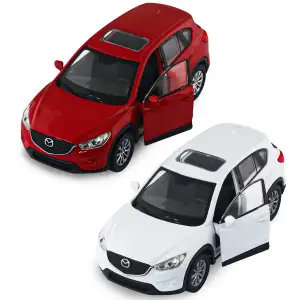 Автомодель – MAZDA CX-5 (красный, белый) TechnoDrive (250390W)