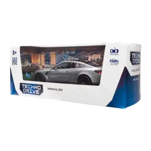 Автомодель BMW M4 CSL 2023 (сірий) TechnoDrive (250436U)