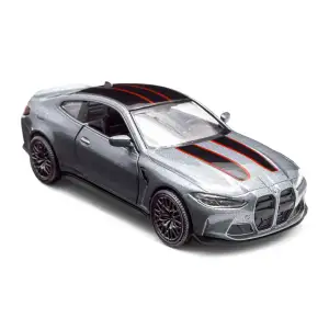 Автомодель BMW M4 CSL 2023 (сірий) TechnoDrive (250436U)
