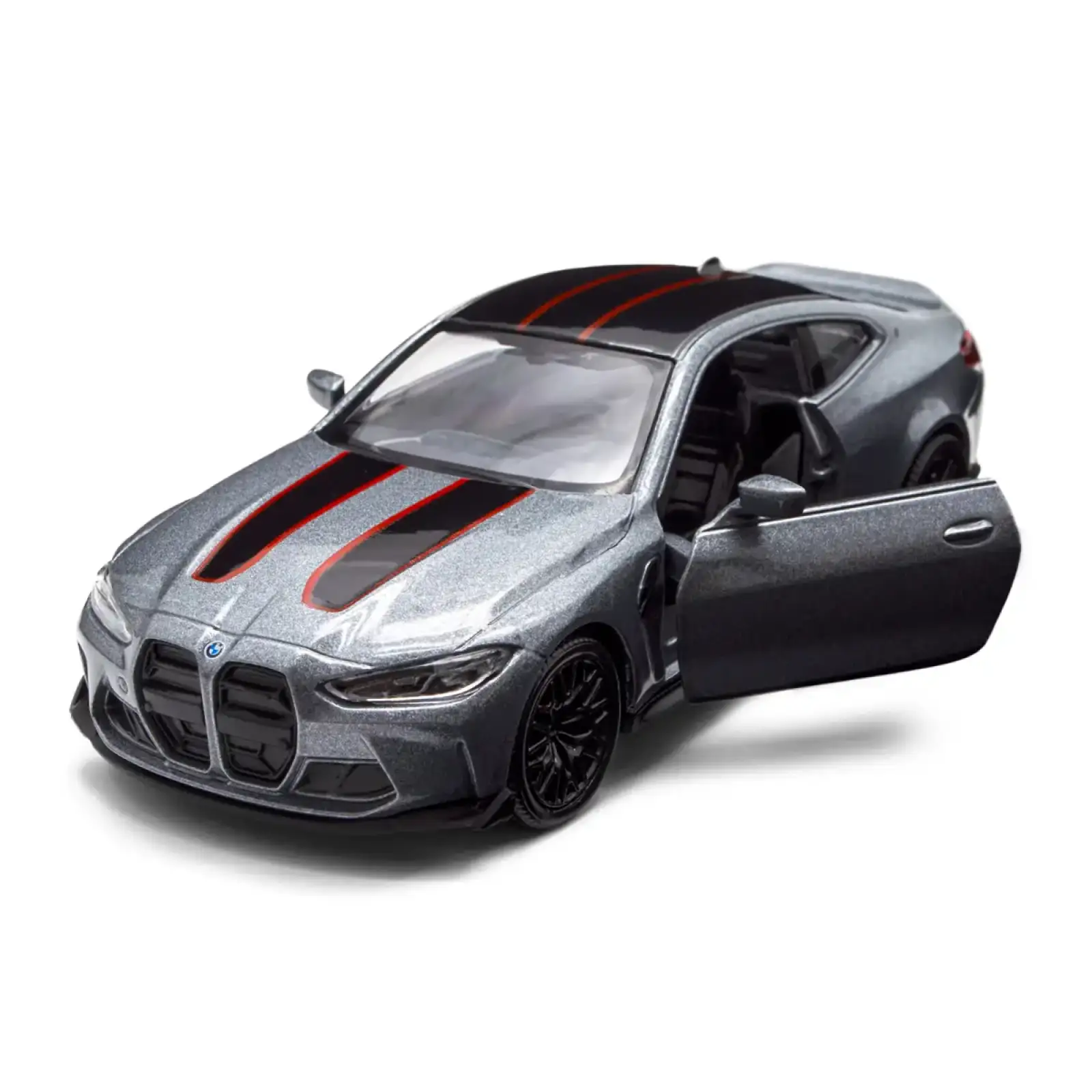 Автомодель BMW M4 CSL 2023 (сірий) TechnoDrive (250436U)