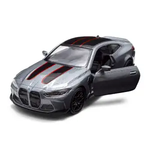 Автомодель BMW M4 CSL 2023 (сірий) TechnoDrive (250436U)