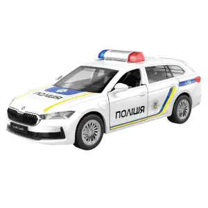 Автомодель SKODA SUPERB COMBI iV ПОЛИЦИЯ TechnoDrive (250947)