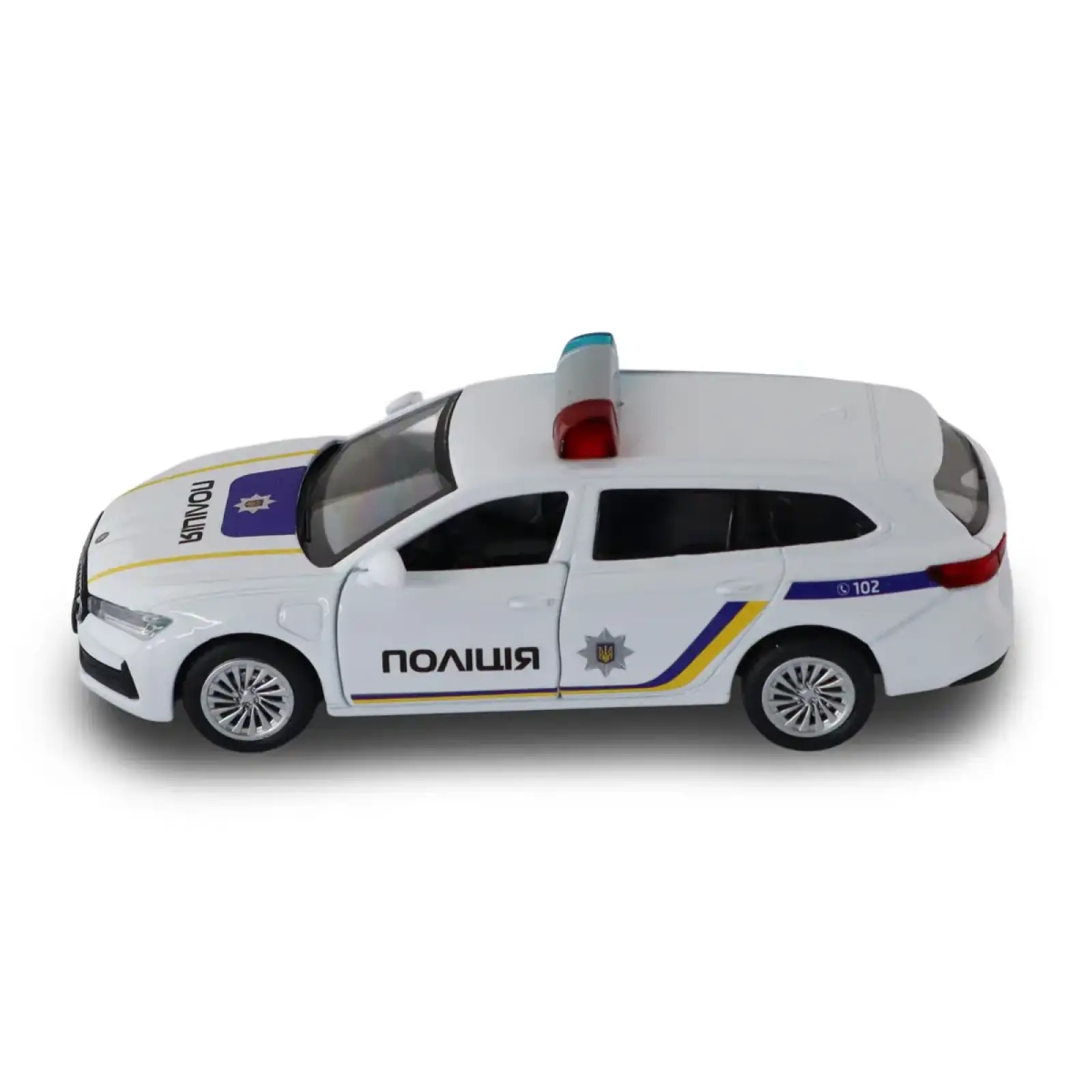 Автомодель SKODA SUPERB COMBI iV ПОЛИЦИЯ TechnoDrive (250947)