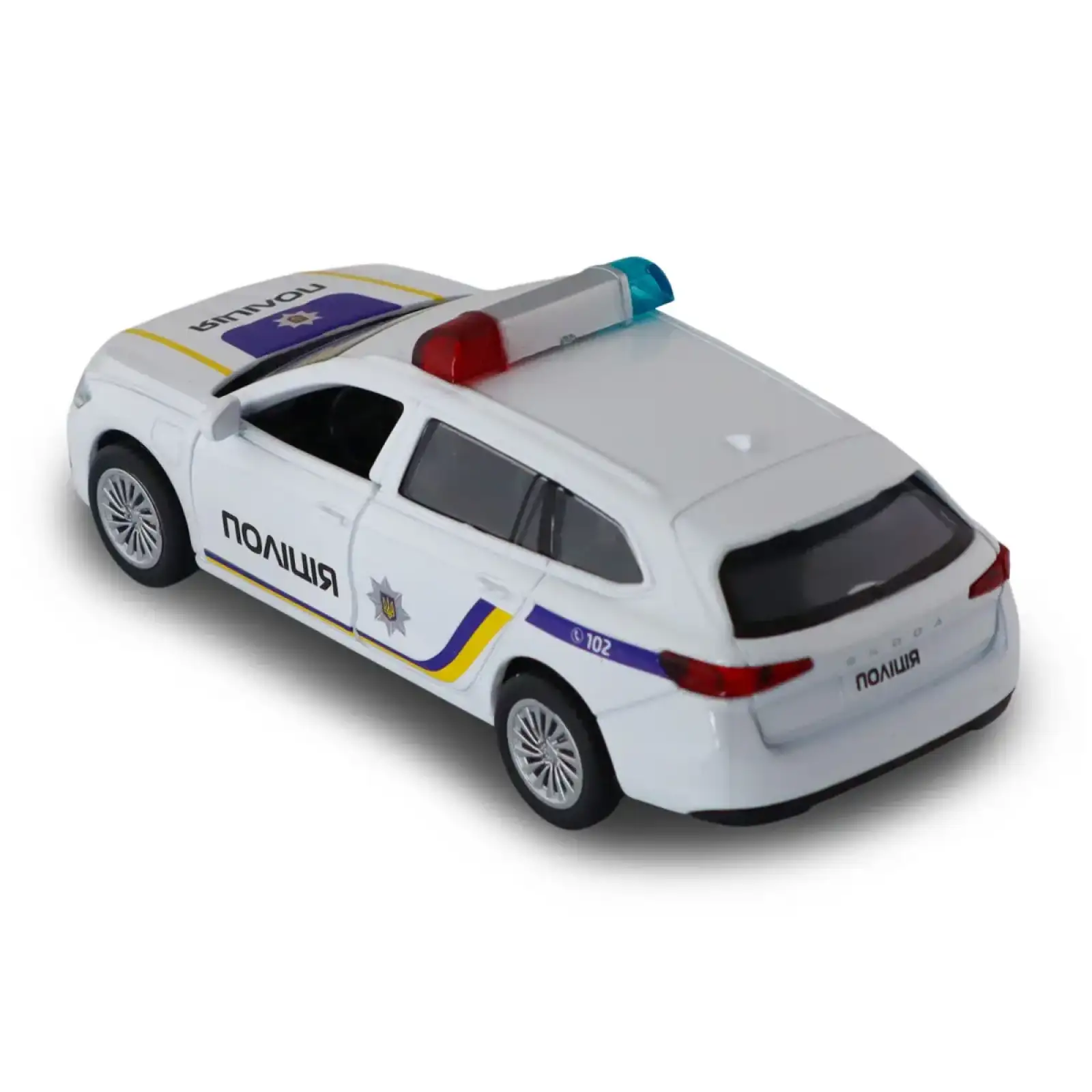 Автомодель SKODA SUPERB COMBI iV ПОЛИЦИЯ TechnoDrive (250947)