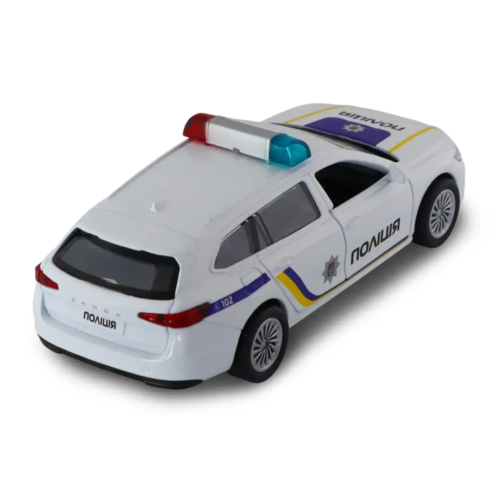 Автомодель SKODA SUPERB COMBI iV ПОЛИЦИЯ TechnoDrive (250947)