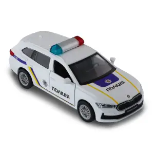 Автомодель SKODA SUPERB COMBI iV ПОЛИЦИЯ TechnoDrive (250947)
