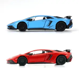 Автомодель LAMBORGHINI AVENTADOR (красный, синий) TechnoDrive (250947U)