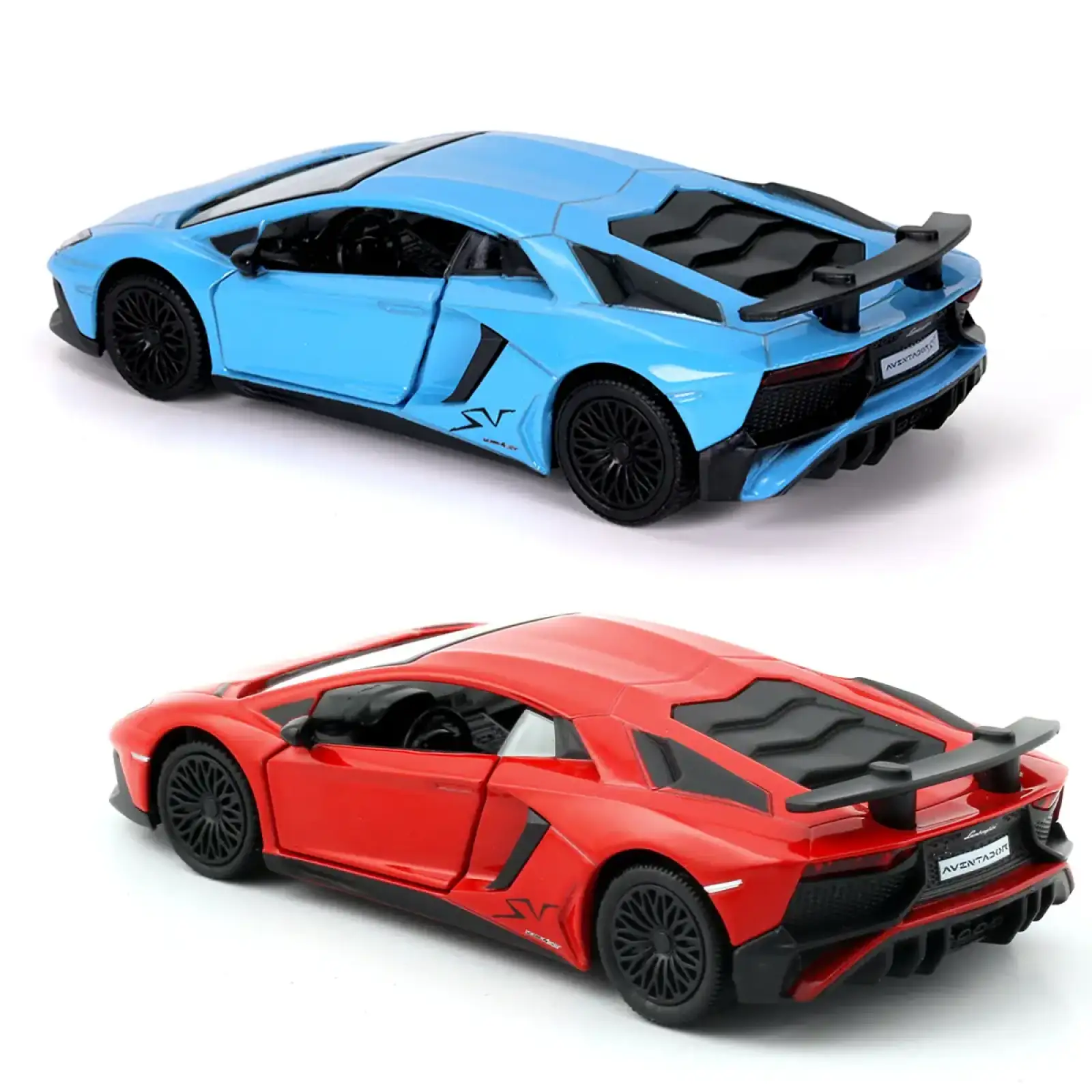 Автомодель LAMBORGHINI AVENTADOR (красный, синий) TechnoDrive (250947U)