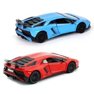 Автомодель LAMBORGHINI AVENTADOR (красный, синий) TechnoDrive (250947U)