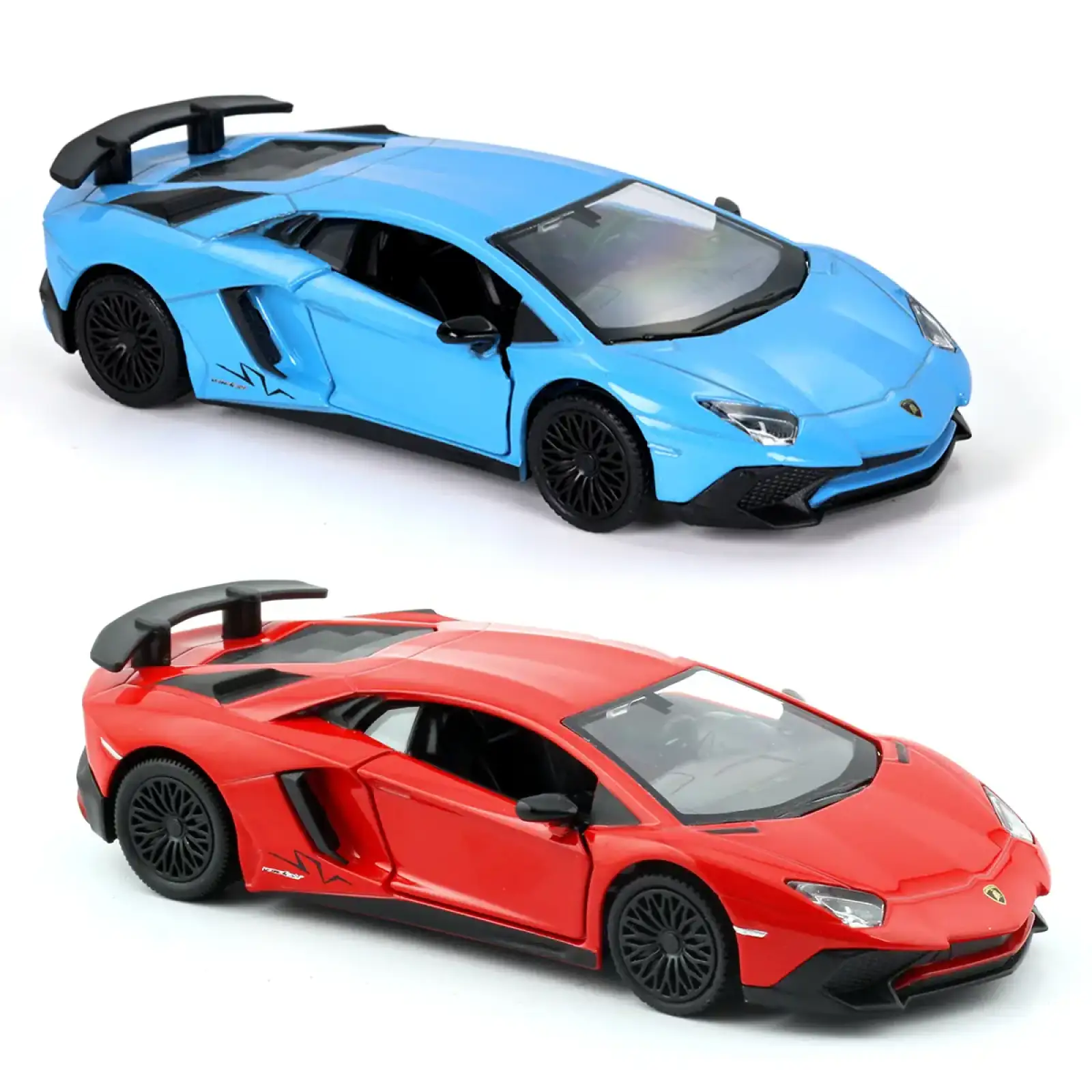 Автомодель LAMBORGHINI AVENTADOR (красный, синий) TechnoDrive (250947U)