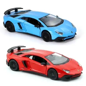 Автомодель LAMBORGHINI AVENTADOR (красный, синий) TechnoDrive (250947U)