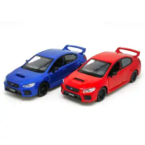 Автомодель SUBARU WRX STI (красный, синий) TechnoDrive (260008)