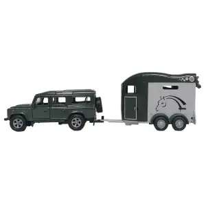 Игровой набор - LAND ROVER (с прицепом и фигурками лошадей) TechnoDrive (520460.270)