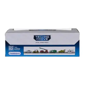 Игровой набор - LAND ROVER (с прицепом и фигурками лошадей) TechnoDrive (520460.270)