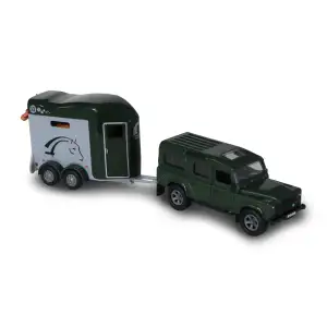 Игровой набор - LAND ROVER (с прицепом и фигурками лошадей) TechnoDrive (520460.270)