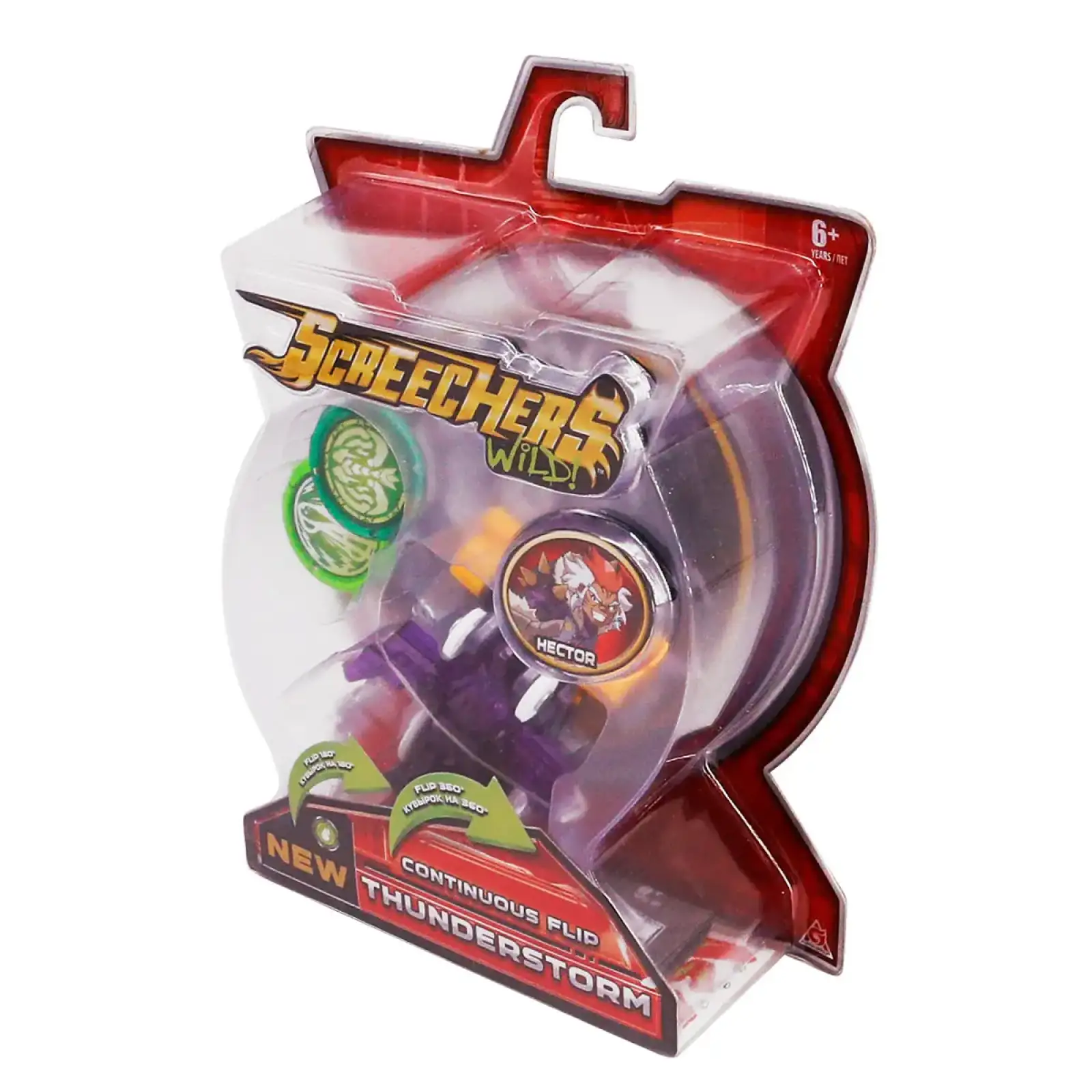 Машинка-трансформер SCREECHERS WILD! S2 L1 - ТАНДЕРСТОРМ (EU684103)